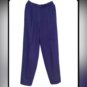 Vintage Giorgio Armani Le Collezioni Sz 4 High Rise Pleated Pants Made In Italy